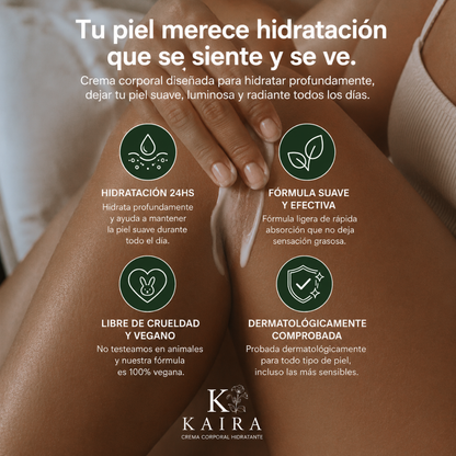 Crema Reafirmante Corporal Con Acido Hialuronico | Kaira™